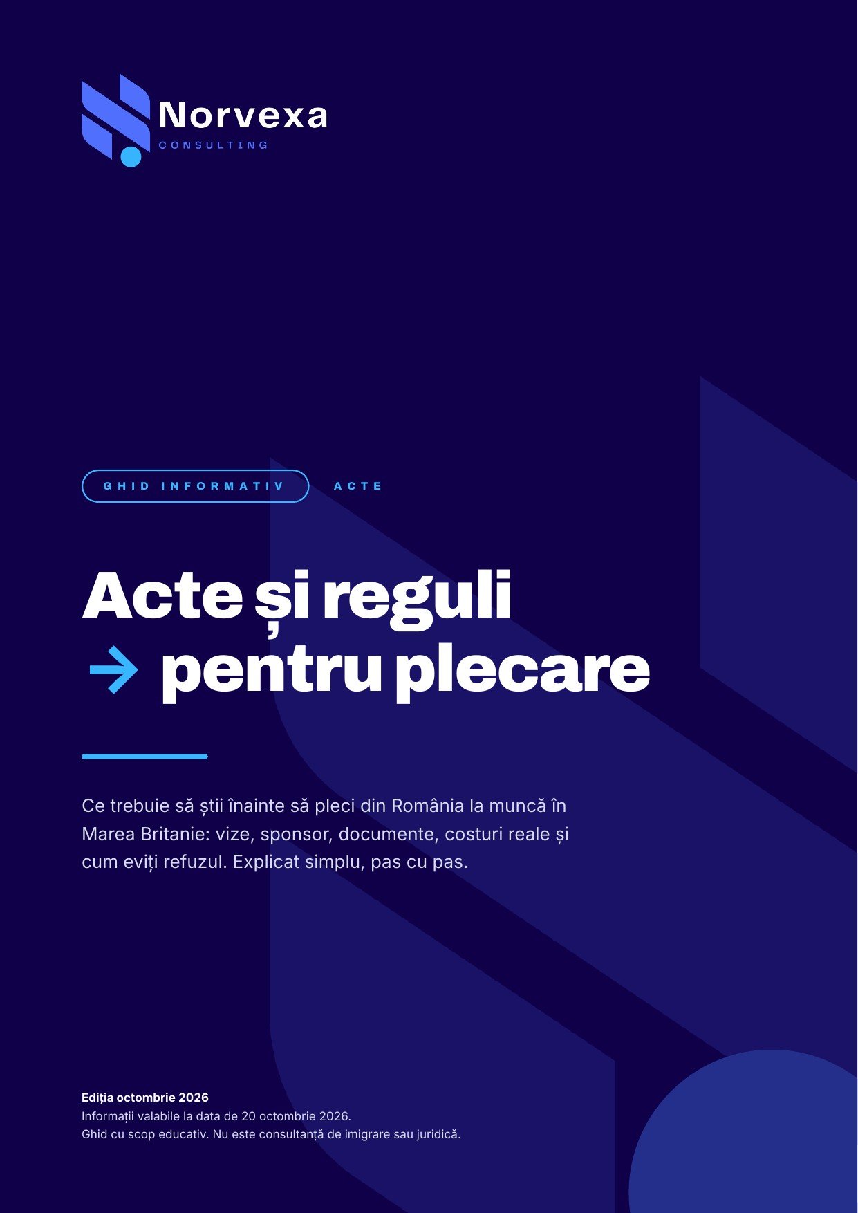 Previzualizare, pagina 5 din ghidul Acte și reguli pentru plecare în UK