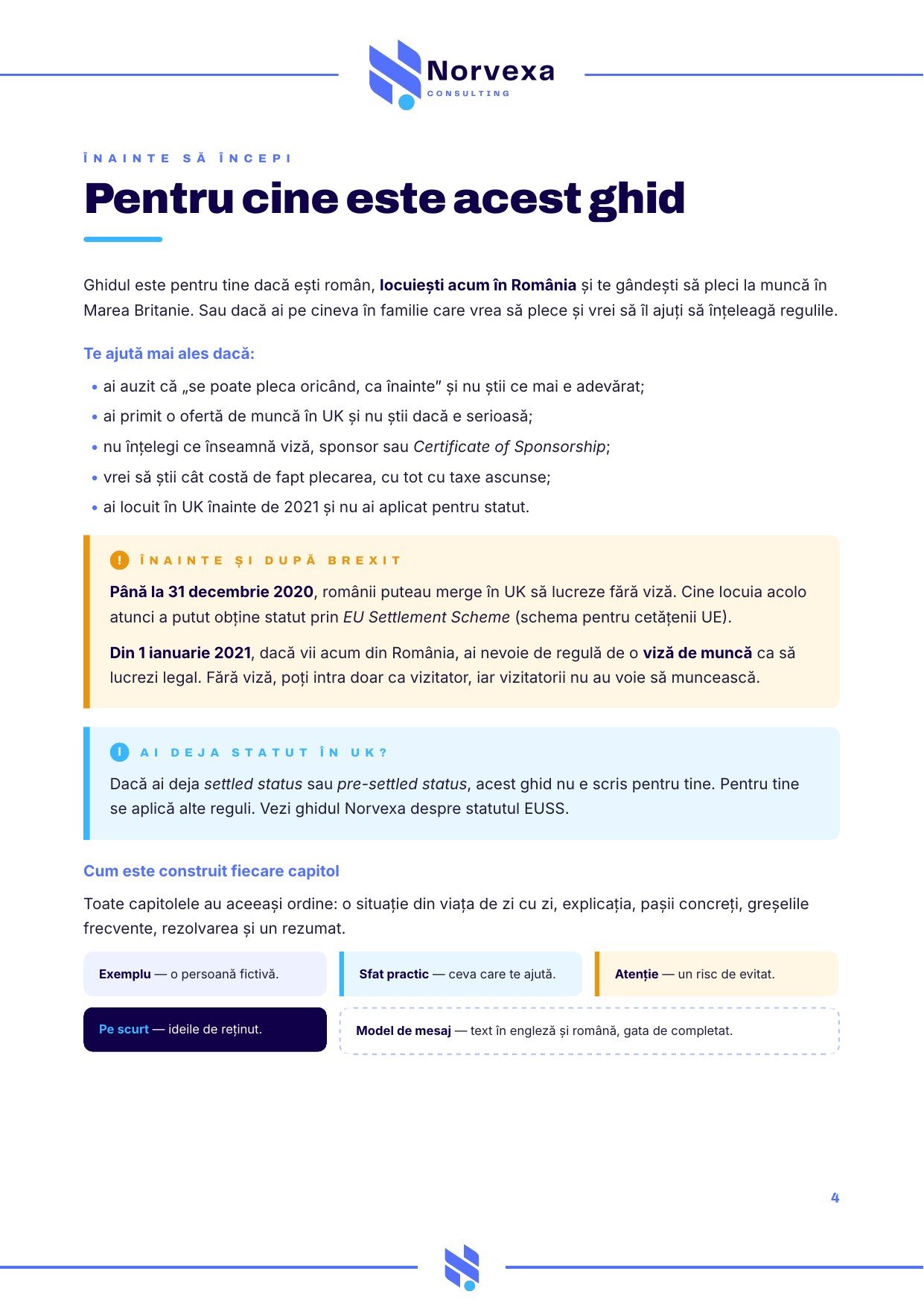 Previzualizare, pagina 3 din ghidul Acte și reguli pentru plecare în UK