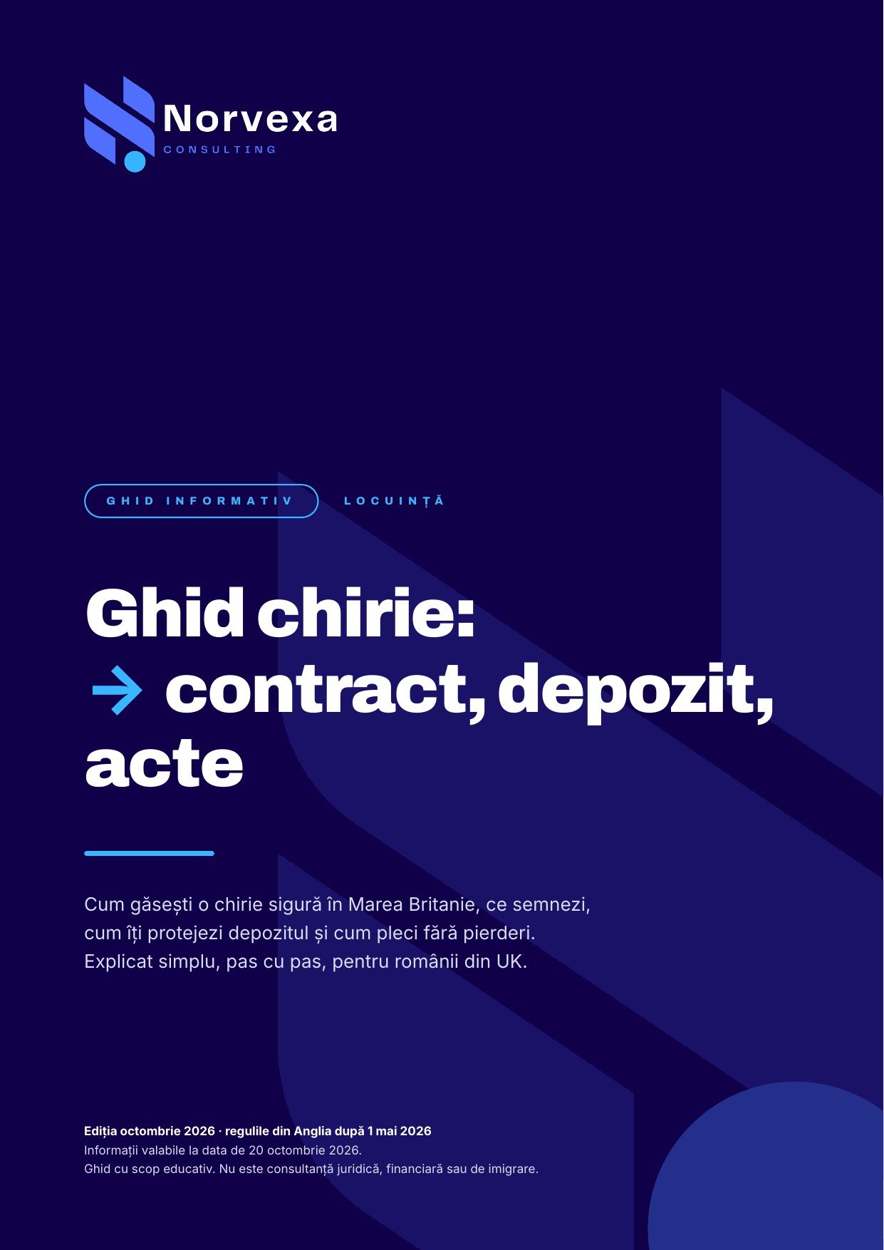Previzualizare, pagina 5 din ghidul de chirie în UK