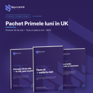 Pachet primele luni in UK