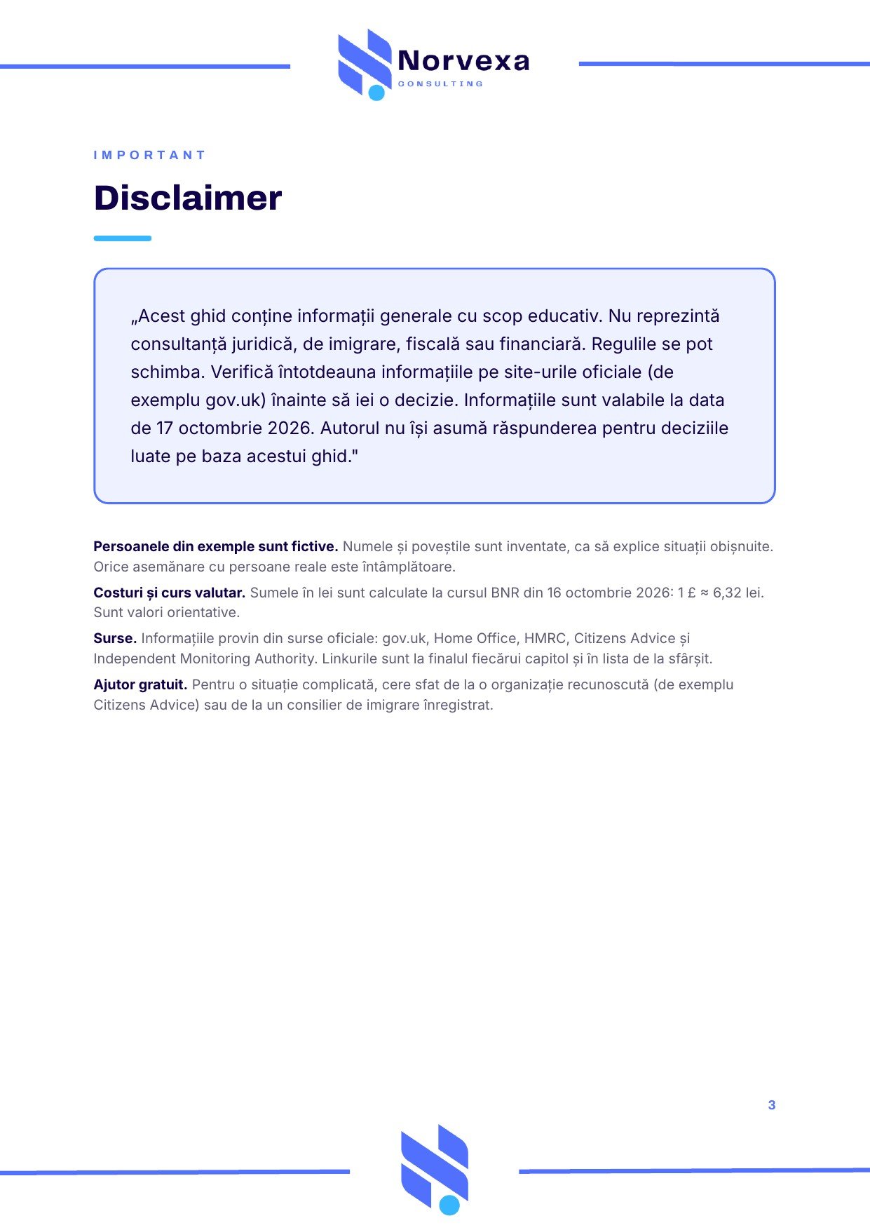Previzualizare, pagina 2 din ghidul De la pre-settled la settled status