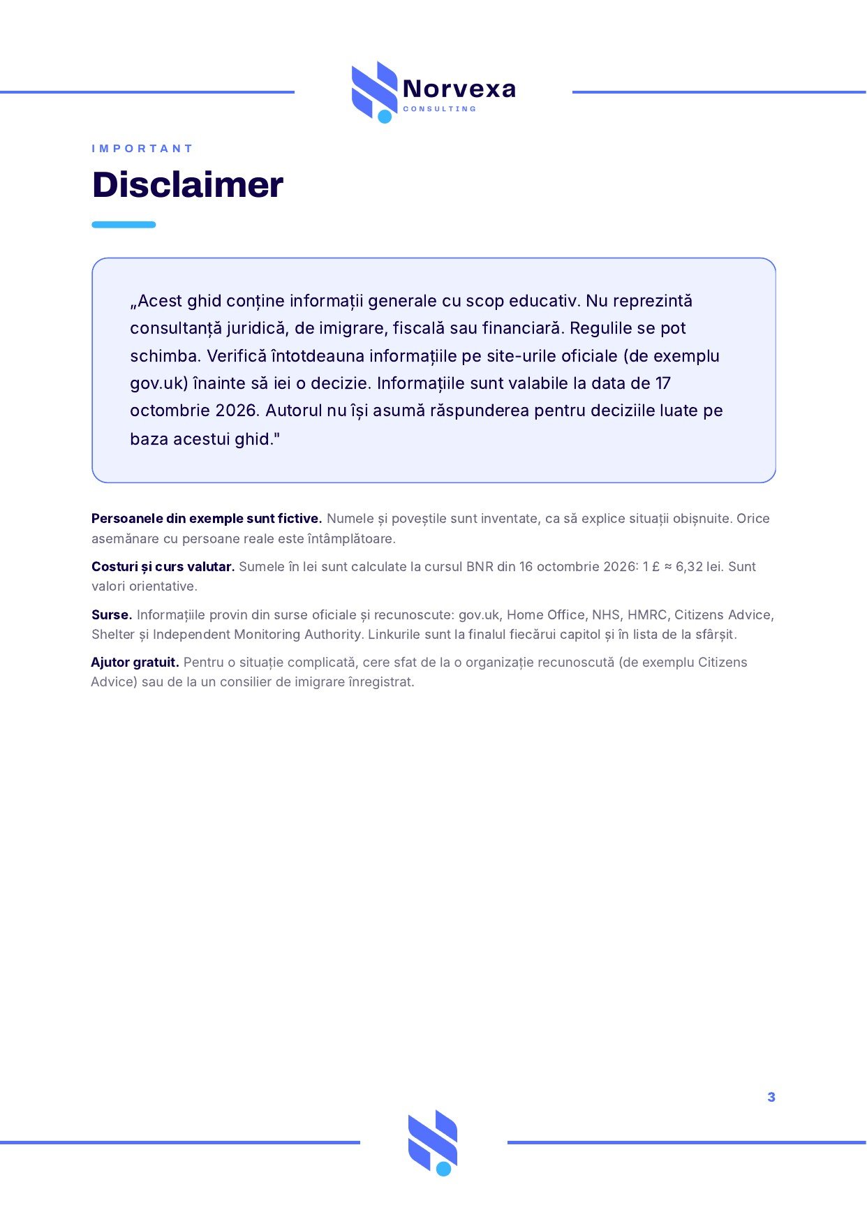 Previzualizare, pagina 2 din ghidul despre settled status